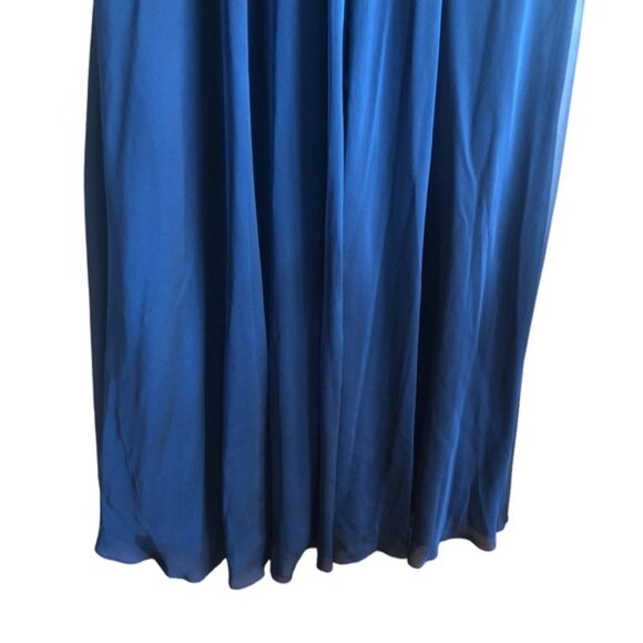 NWT Adrianna Papell Occasion Dress Size 20W Navy Floral Bodice - Picture 11 of 16